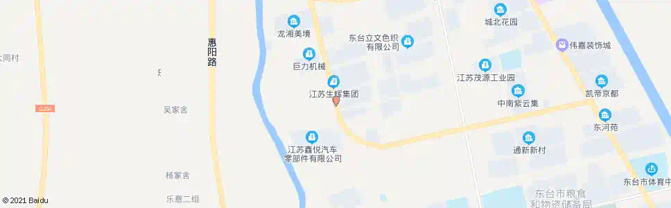 盐城灶西_公交站地图_盐城公交_妙搜公交查询2025