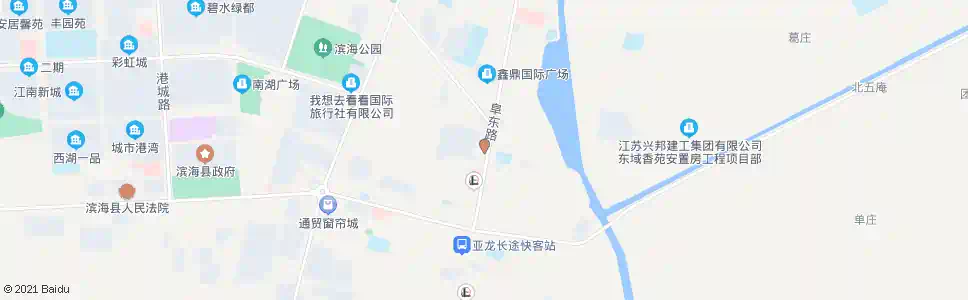 盐城农工商超市_公交站地图_盐城公交_妙搜公交查询2025