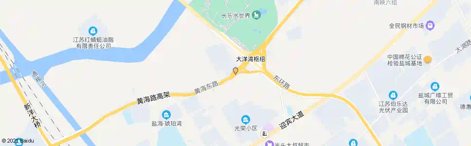盐城太和名苑_公交站地图_盐城公交_妙搜公交查询2025