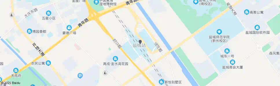 盐城市民广场_公交站地图_盐城公交_妙搜公交查询2025