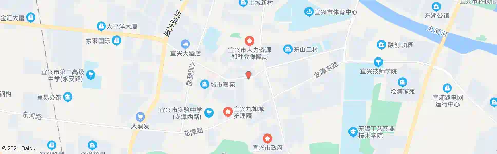 盐城公安局(健康西路)_公交站地图_盐城公交_妙搜公交查询2025
