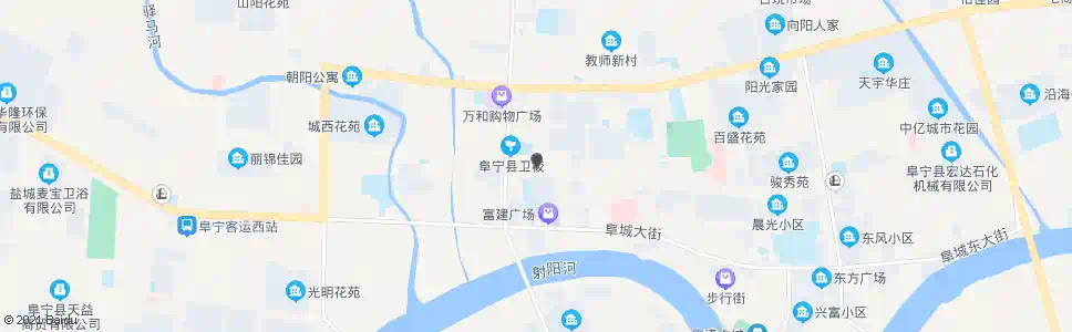 盐城桥北小商品市场_公交站地图_盐城公交_妙搜公交查询2025