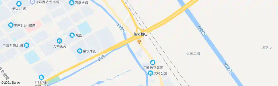 盐城乔胜公司_公交站地图_盐城公交_妙搜公交查询2025