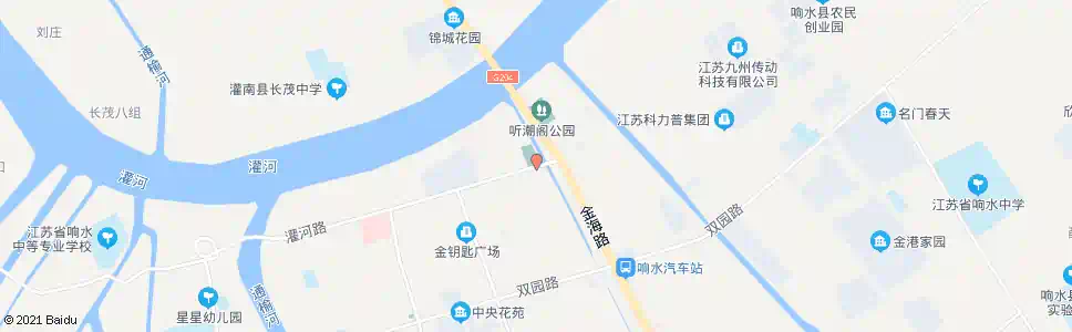 盐城东园街北_公交站地图_盐城公交_妙搜公交查询2025