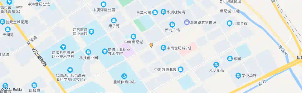 盐城胜利路海洋路口_公交站地图_盐城公交_妙搜公交查询2025