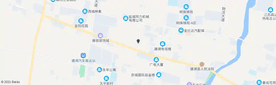 盐城建港桥北_公交站地图_盐城公交_妙搜公交查询2025