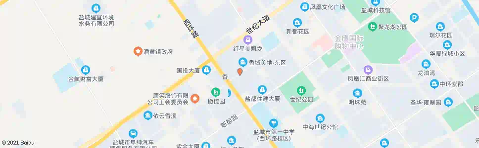 盐城衡泰冠城_公交站地图_盐城公交_妙搜公交查询2025