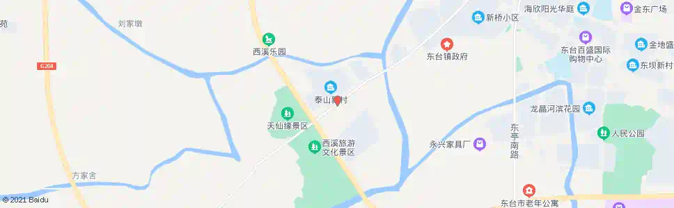 盐城泰山新村_公交站地图_盐城公交_妙搜公交查询2025