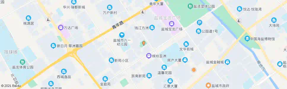 盐城县规划展览馆_公交站地图_盐城公交_妙搜公交查询2025