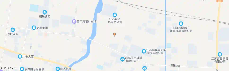 盐城凯泰公司_公交站地图_盐城公交_妙搜公交查询2025