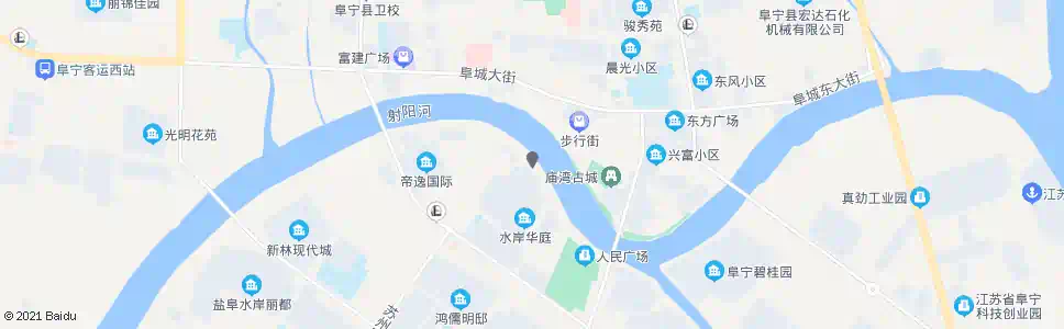 盐城南方花苑_公交站地图_盐城公交_妙搜公交查询2025