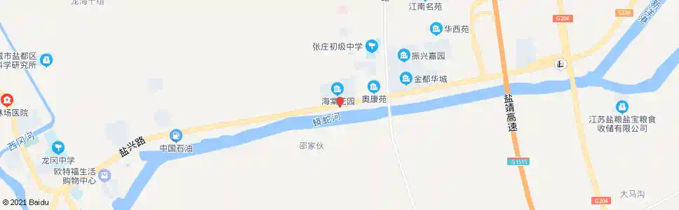 盐城海棠花园_公交站地图_盐城公交_妙搜公交查询2025