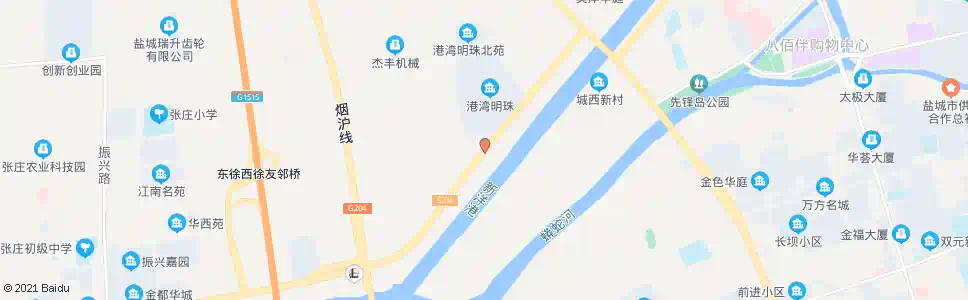 盐城城西二组_公交站地图_盐城公交_妙搜公交查询2025