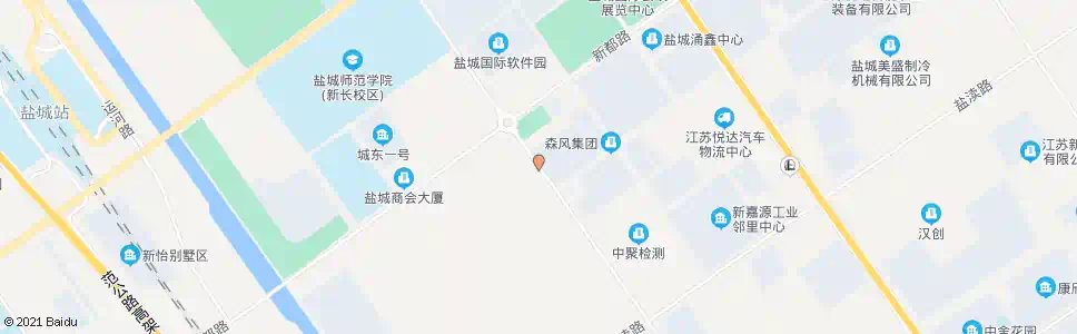 盐城东风悦达起亚二厂_公交站地图_盐城公交_妙搜公交查询2025