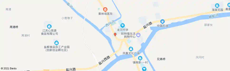 盐城毓龙车场_公交站地图_盐城公交_妙搜公交查询2025
