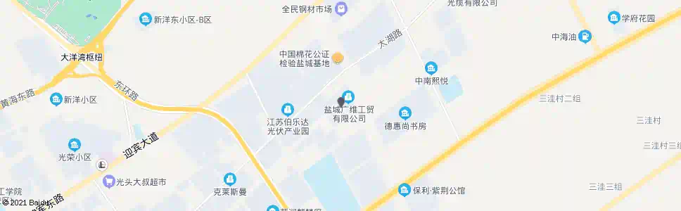 盐城交警处理中心_公交站地图_盐城公交_妙搜公交查询2025