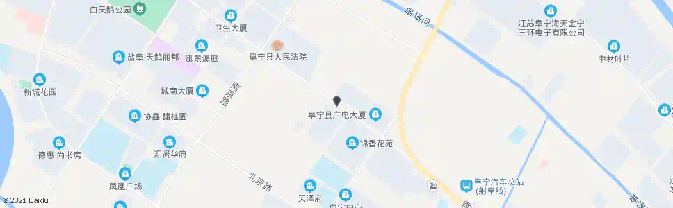 盐城胜利花苑_公交站地图_盐城公交_妙搜公交查询2025