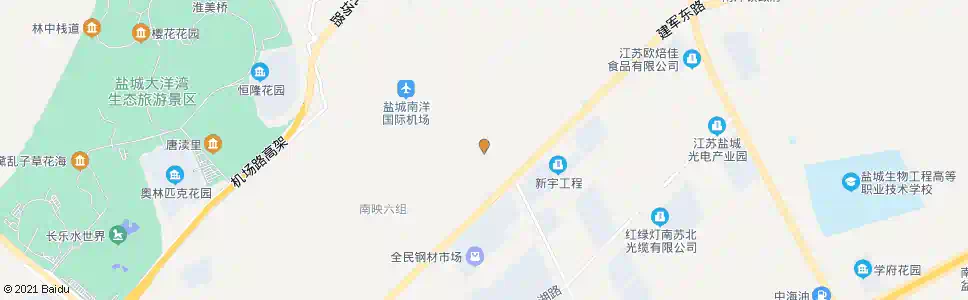盐城南映村_公交站地图_盐城公交_妙搜公交查询2025