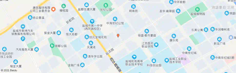 盐城日月路_公交站地图_盐城公交_妙搜公交查询2025
