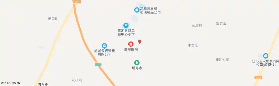 盐城单庄桥北_公交站地图_盐城公交_妙搜公交查询2025