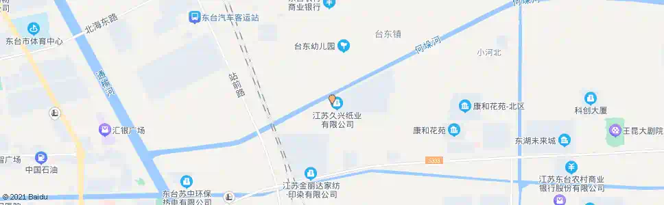 盐城久兴纸业_公交站地图_盐城公交_妙搜公交查询2025
