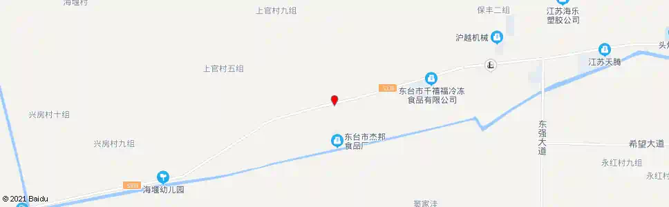 盐城上官村_公交站地图_盐城公交_妙搜公交查询2025