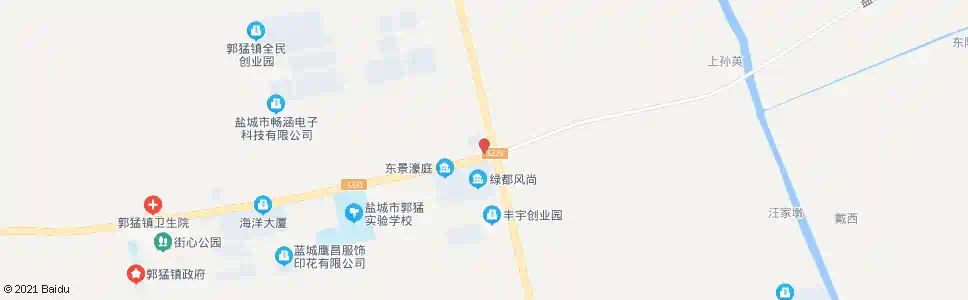 盐城绿都风尚公寓_公交站地图_盐城公交_妙搜公交查询2025
