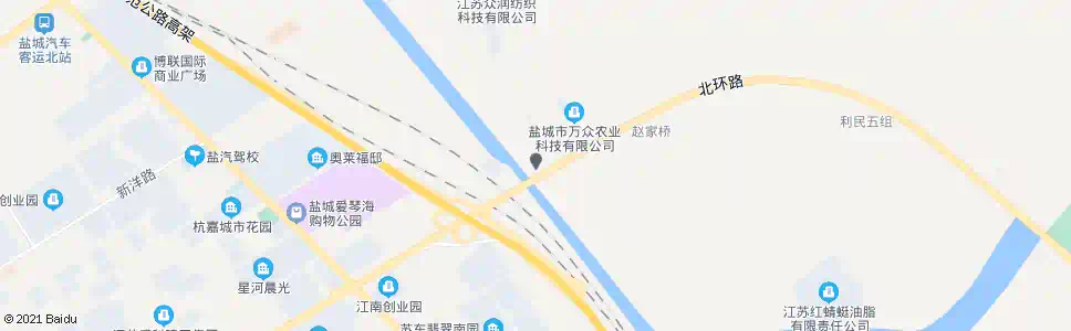盐城盐青桥_公交站地图_盐城公交_妙搜公交查询2025