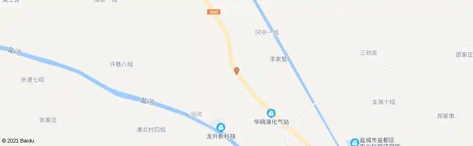 盐城新冈村_公交站地图_盐城公交_妙搜公交查询2025