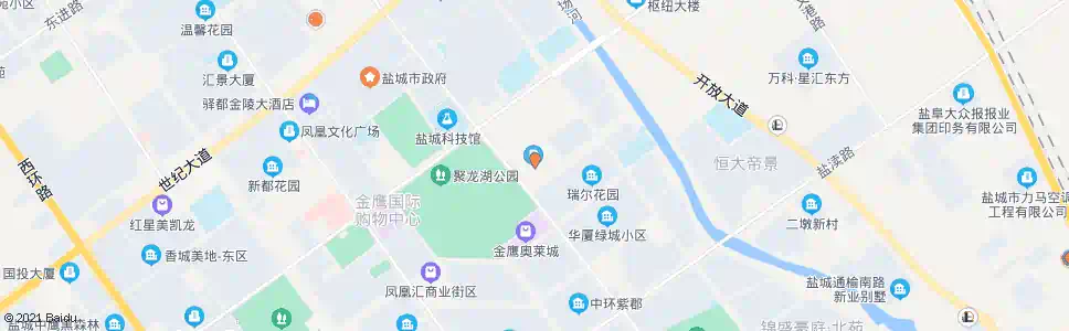 盐城欧洲风情街_公交站地图_盐城公交_妙搜公交查询2025