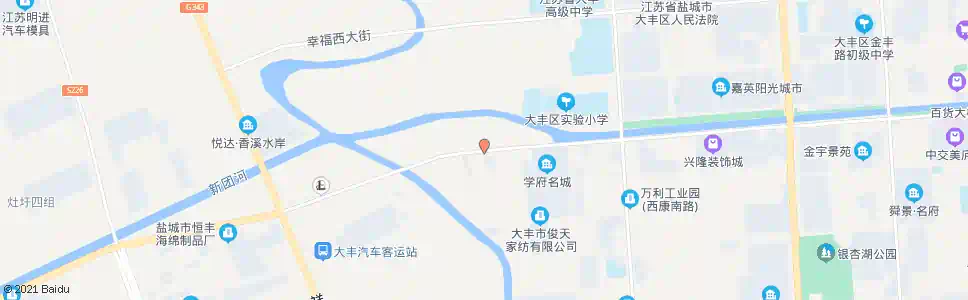 盐城中北汽摩_公交站地图_盐城公交_妙搜公交查询2025