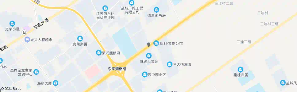 盐城青年路跃进路口_公交站地图_盐城公交_妙搜公交查询2025
