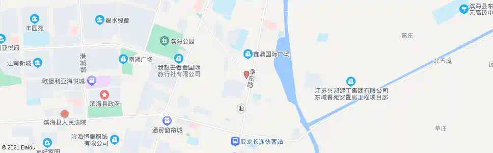 盐城大花园_公交站地图_盐城公交_妙搜公交查询2025