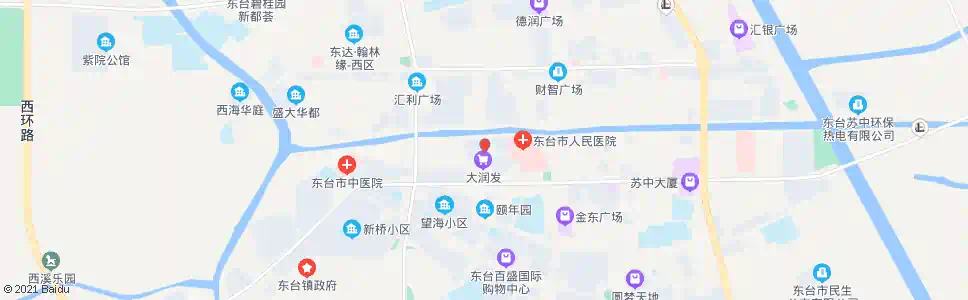 盐城红兰名苑(大润发)_公交站地图_盐城公交_妙搜公交查询2025