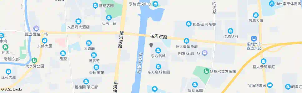 扬州龙川桥南_公交站地图_扬州公交_妙搜公交查询2025