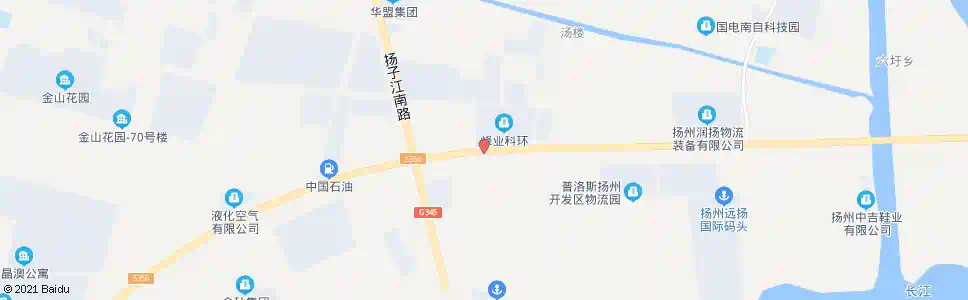 扬州南洋物流_公交站地图_扬州公交_妙搜公交查询2025