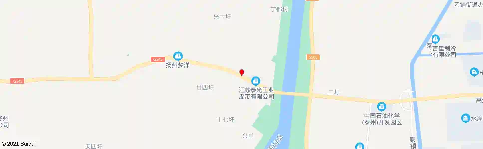 扬州引江饭店_公交站地图_扬州公交_妙搜公交查询2025