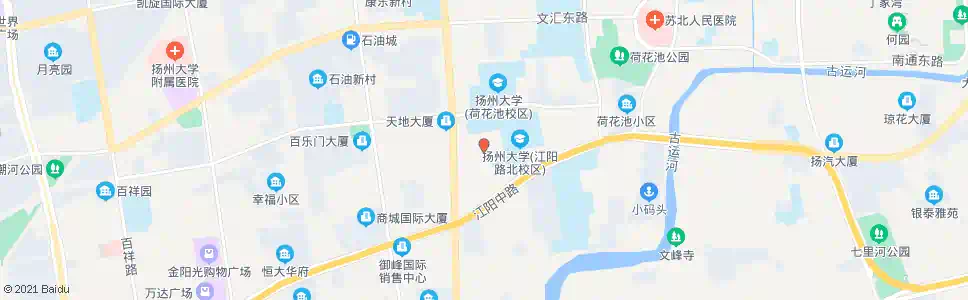 扬州春江花园_公交站地图_扬州公交_妙搜公交查询2025