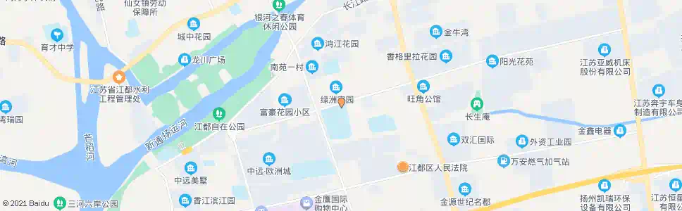 扬州江中北门_公交站地图_扬州公交_妙搜公交查询2025