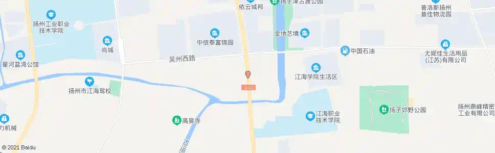 扬州四水厂_公交站地图_扬州公交_妙搜公交查询2025