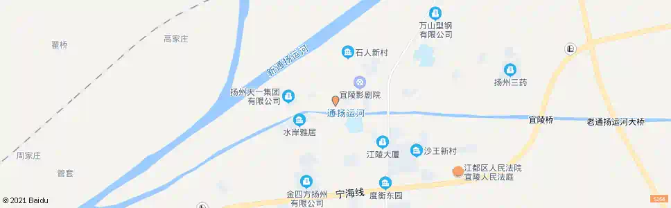 扬州宜陵镇_公交站地图_扬州公交_妙搜公交查询2025