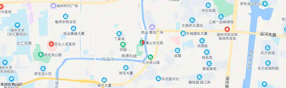 扬州长城饭店_公交站地图_扬州公交_妙搜公交查询2025