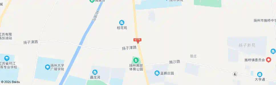 扬州开发区马庄_公交站地图_扬州公交_妙搜公交查询2025