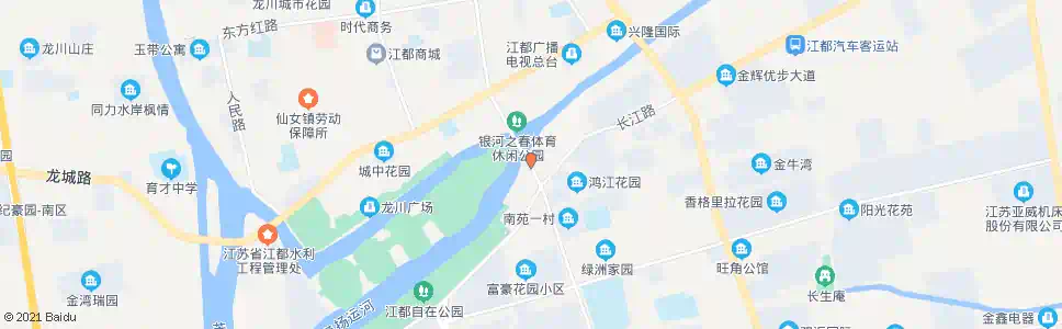 扬州龙川大桥北_公交站地图_扬州公交_妙搜公交查询2025
