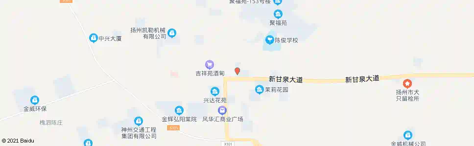 扬州酒甸集镇_公交站地图_扬州公交_妙搜公交查询2025