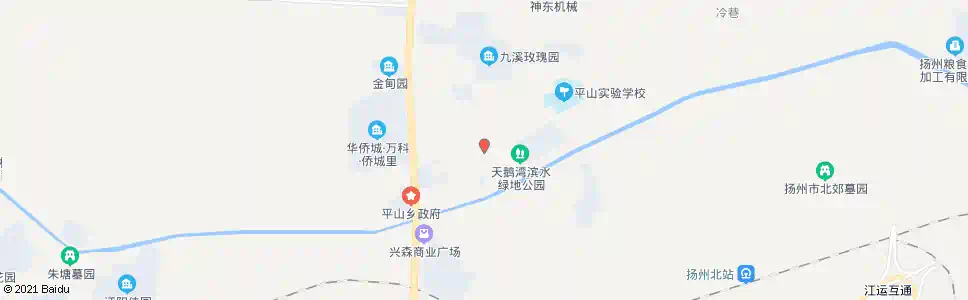 扬州槐泗医院_公交站地图_扬州公交_妙搜公交查询2025