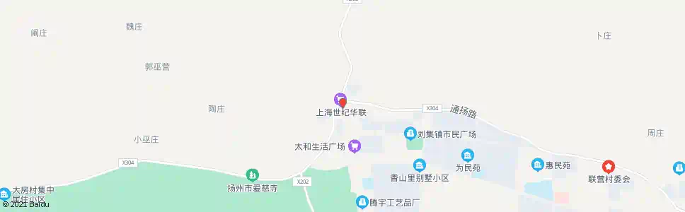 扬州刘集镇政府_公交站地图_扬州公交_妙搜公交查询2025