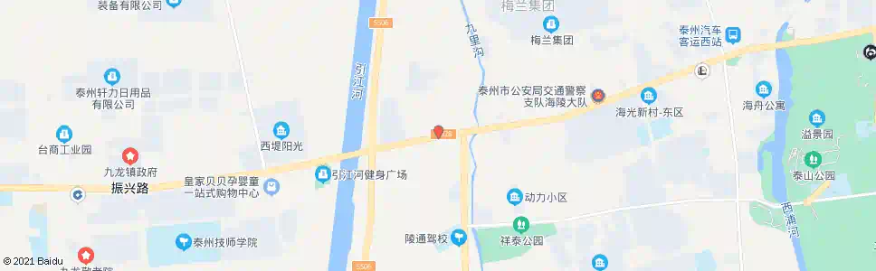 扬州海陵大桥东_公交站地图_扬州公交_妙搜公交查询2025