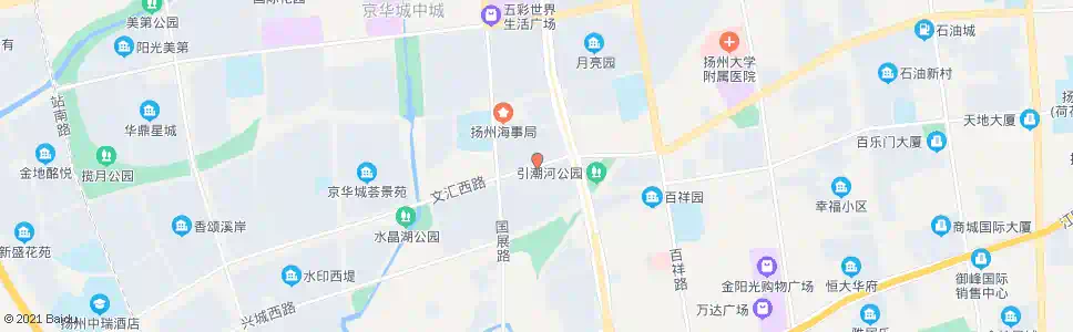 扬州天和国际花园_公交站地图_扬州公交_妙搜公交查询2025