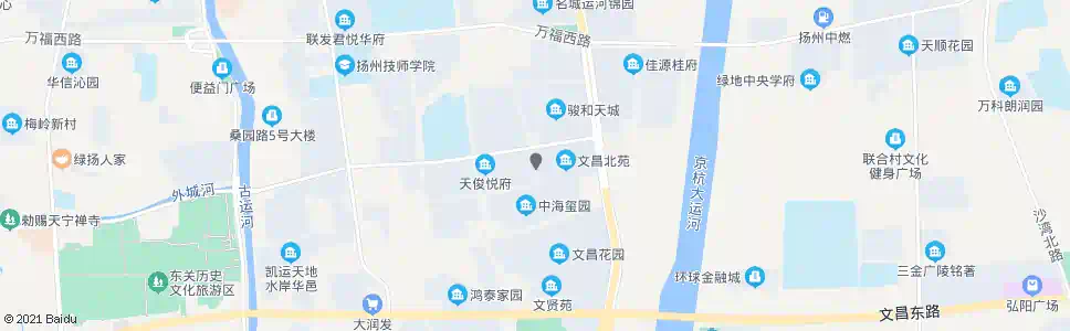 扬州五里庙_公交站地图_扬州公交_妙搜公交查询2025